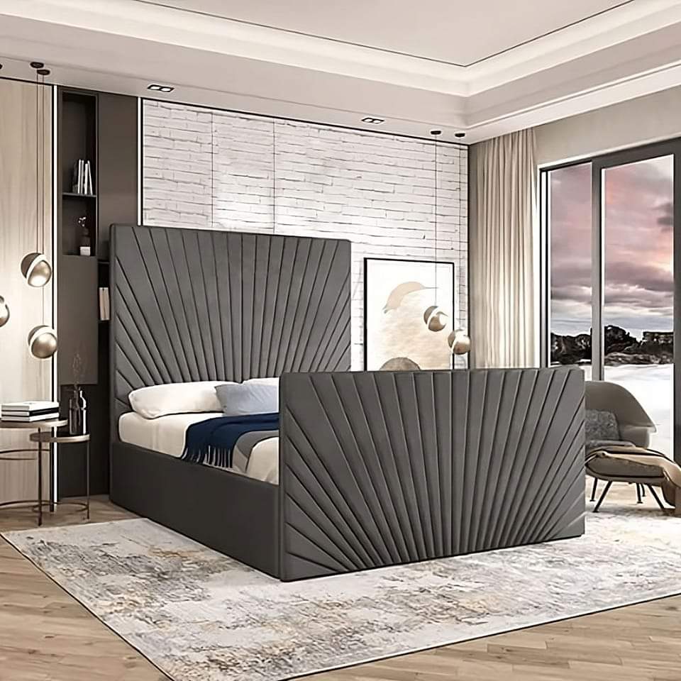 luxurious features bed