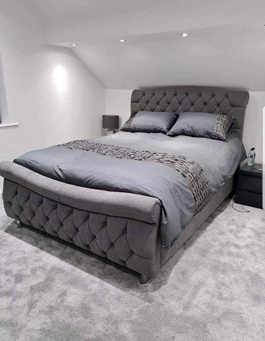 luxurious features bed