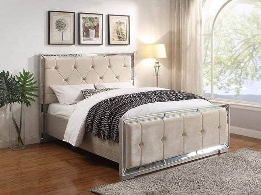 luxurious features bed