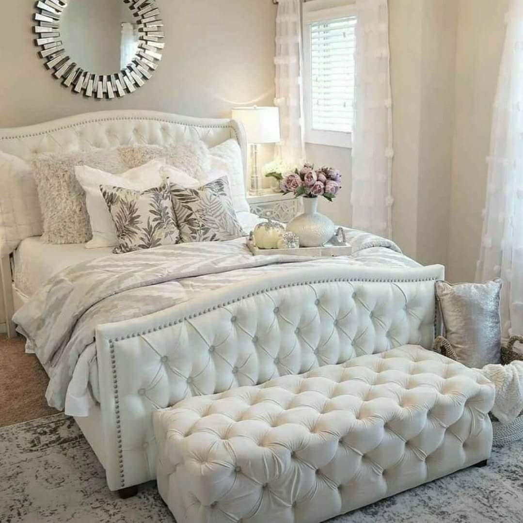 luxurious features bed